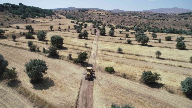 Başakpınar’a 10 Kilometrelik Yeni Tarım Yolu