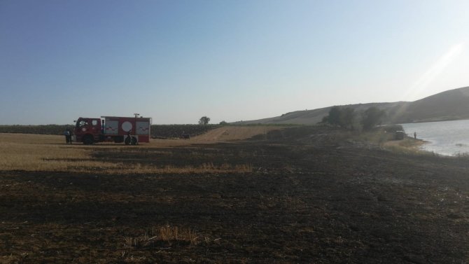 Gölet Kenarında Yangın