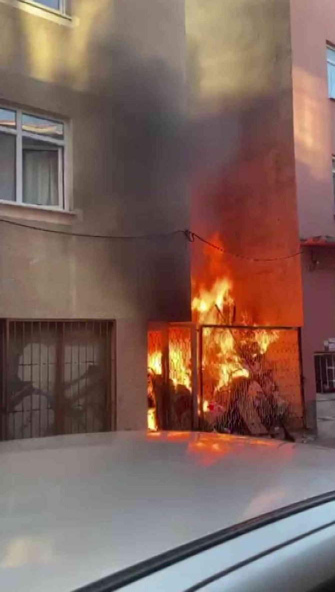 Tokat’ta Korkutan Yangın