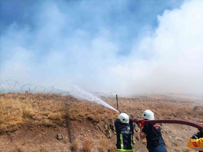 Van’da Anız Yangını