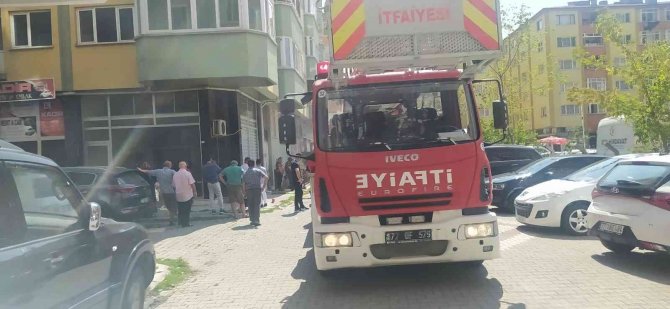 Yalova’da Kazan Dairesi Yangını