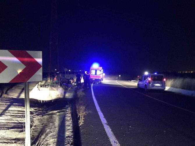 Virajı Alamayınca Kaza Yaptı: 1 Yaralı