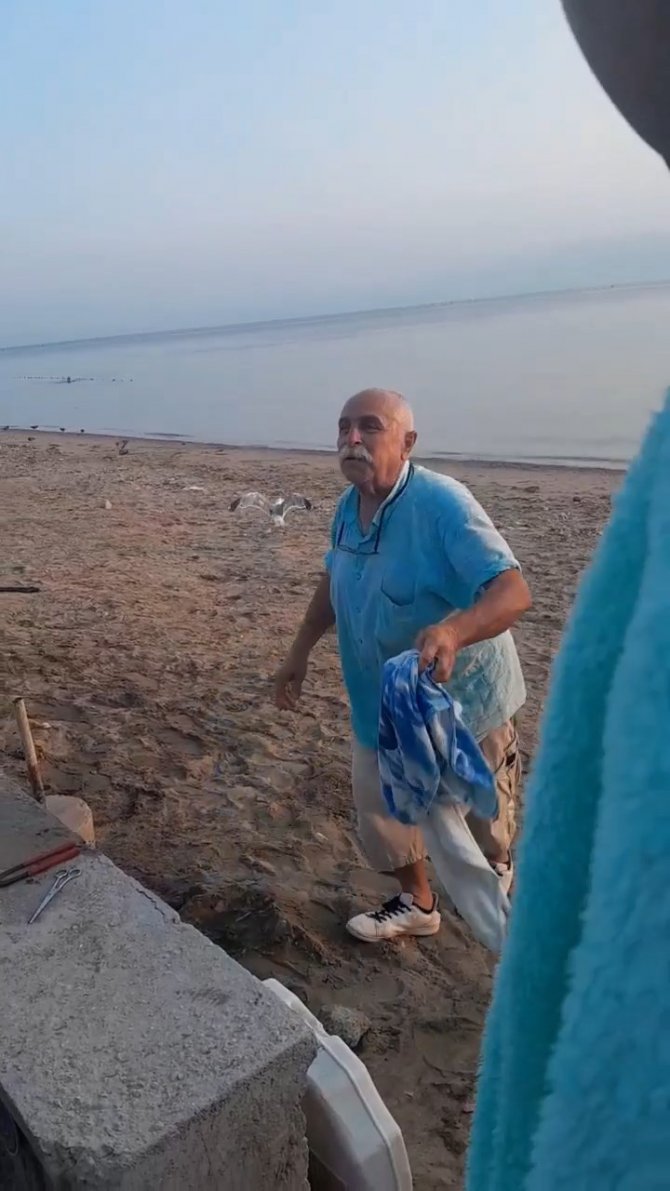 Misinaya Takılan Martı Özgürlüğüne Böyle Kavuştu