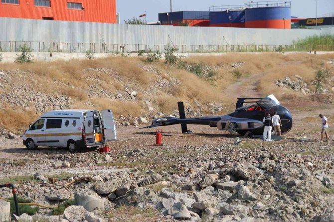 Helikopter Kazasının Yaşandığı Yerde Çalışmalar Sürüyor