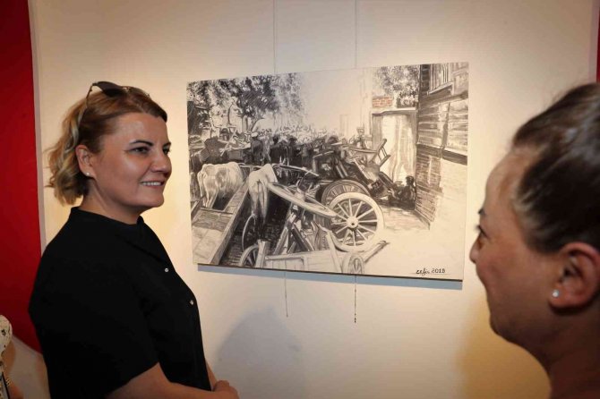 Ressamların Fırçasından ‘Milli Mücadele’ Ruhu İ̇zmitlilerle Buluştu