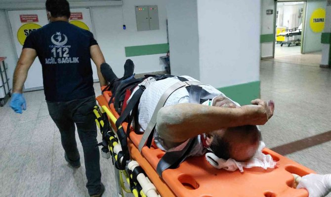 Çatıdan Düşen Şahıs Ölümden Döndü