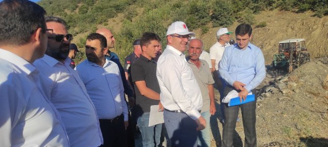 Vali Polat, Dolu Ve Sağanak Yağıştan Etkilen Köyleri Ziyaret Etti