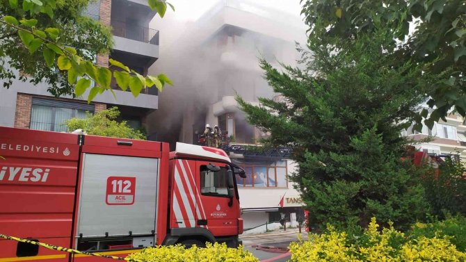 Bakırköy’de Güzellik Merkezi Alev Alev Yandı