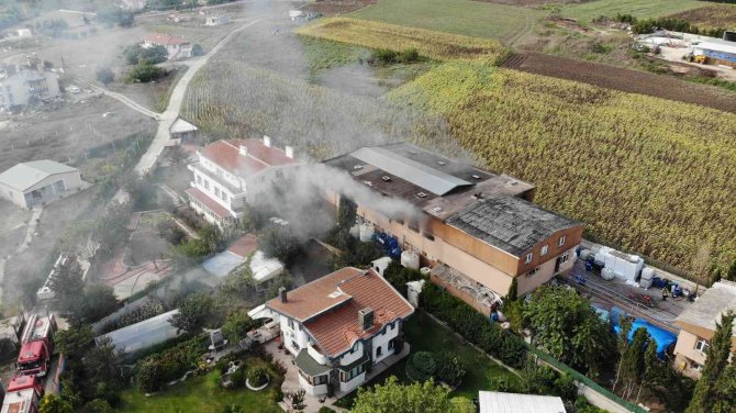 Çatalca’da Korkutan Yangın