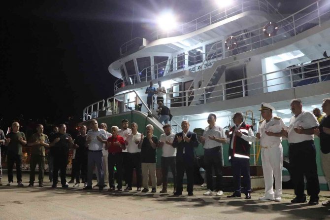 Samsun’da Balıkçılar ’Vira Bismillah’ Dedi