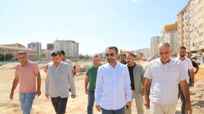 Kent Meydanı Ve Yer Altı Otoparkı Projesinde Sona Gelindi