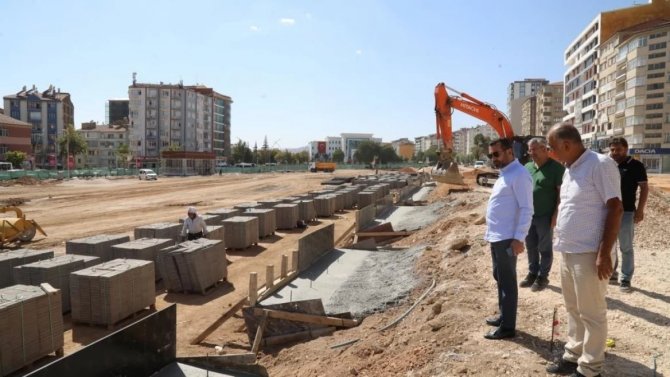 Kent Meydanı Ve Yer Altı Otoparkı Projesinde Sona Gelindi