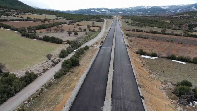 Denizli - Çardak Karayolunda Çalışmalar Devam Ediyor