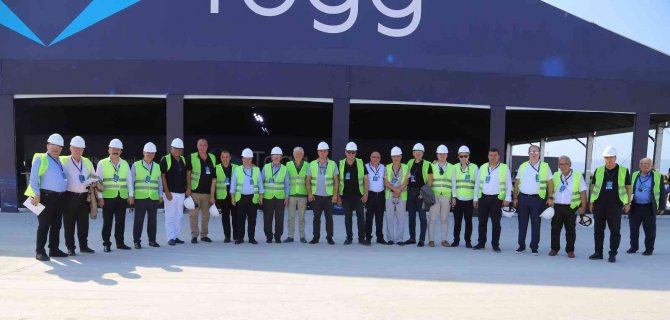 Kuto Başkanı Serdar Akdoğan Togg Gemlik Tesisleri’ni Ziyaret Etti