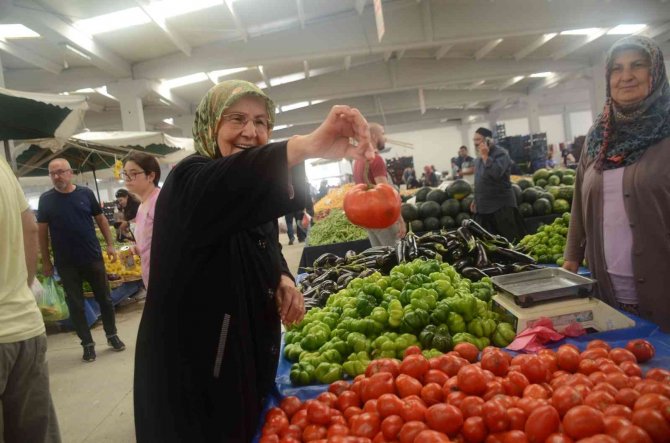 Salçalık Domates Ve Biber Sezonu Başladı