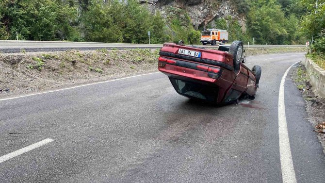 Zonguldak’ta Trafik Kazası: 2 Yaralı
