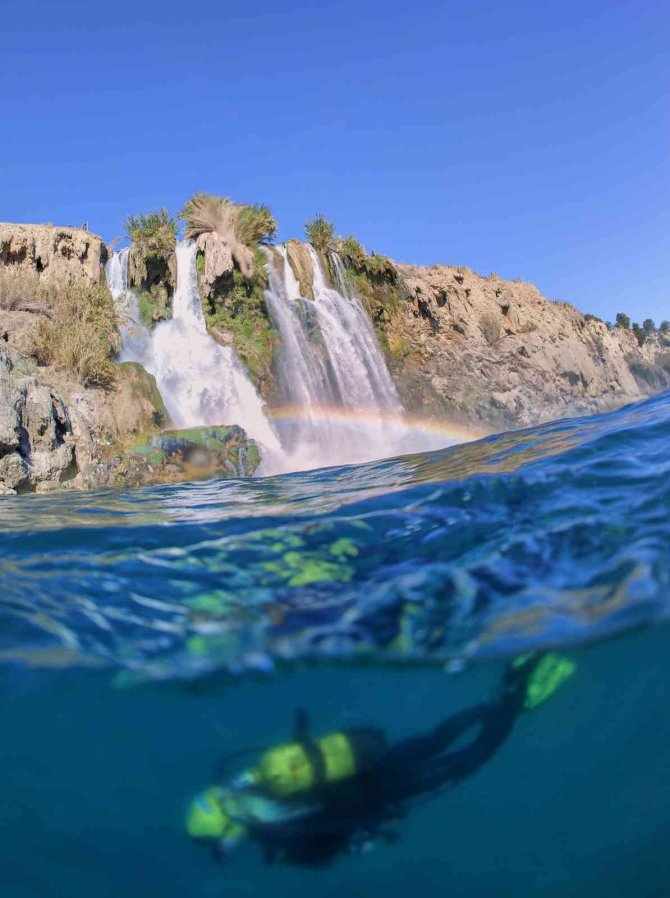 Düden Çayı’nın Denizle Buluştuğu Noktada Deniz Dibi Temizliği Yapılacak