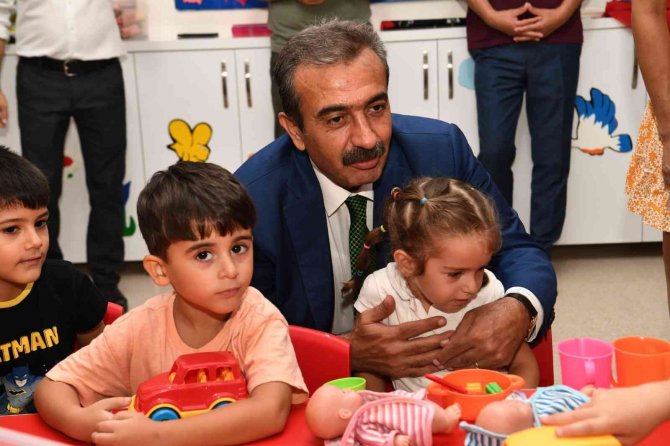 Çukurova’da Kreşler Miniklerle Şenlendi