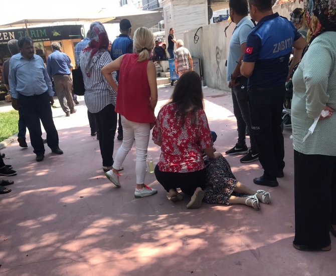 Önlem Alınmayan Duvardan Düşen Yaşlı Kadın Yaralandı
