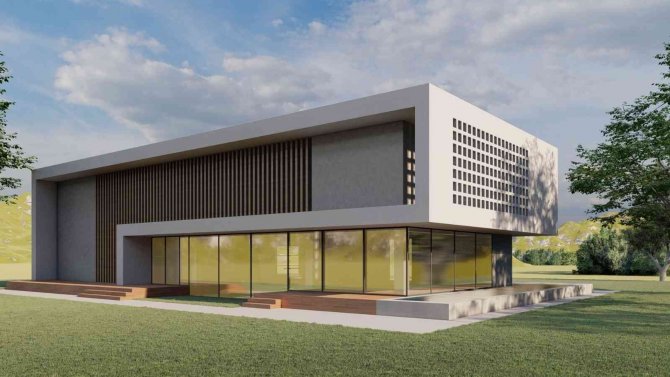 Bölgenin En Modern Kütüphanesi Yükseliyor