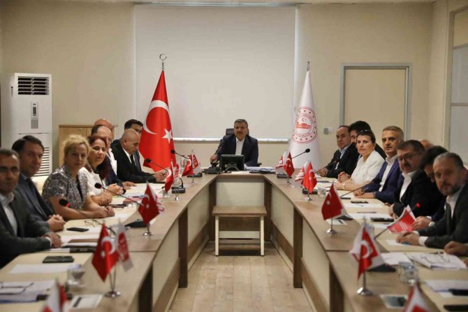 Bağımlılıkla Mücadele Toplantısı Yapıldı