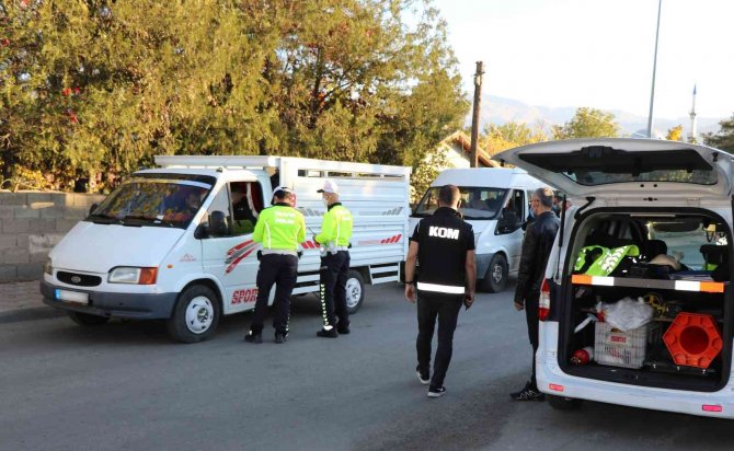 Erzincan’da Asayiş Uygulaması
