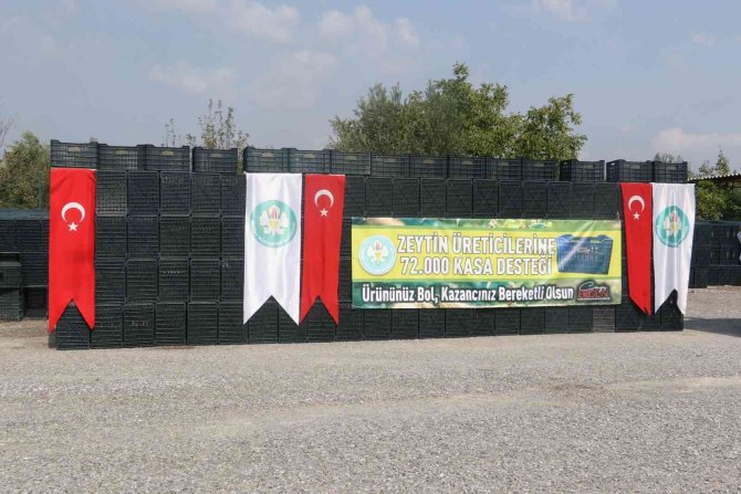 Manisa’da 72 Bin Zeytin Kasası Üreticilerle Buluştu