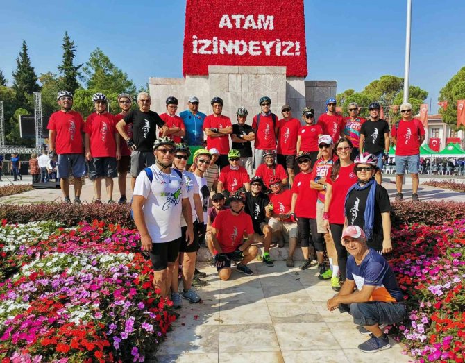 Bisikletçilerden 30 Ağustos’un 100. Yıl Zafer Turu