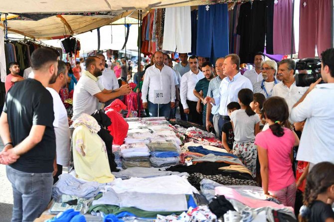 Seçer, Çay Mahallesi’nde Vatandaşlarla Buluştu