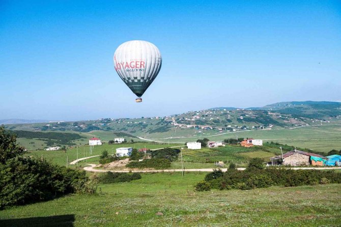 Yaylada Balon Turizmi Başlıyor