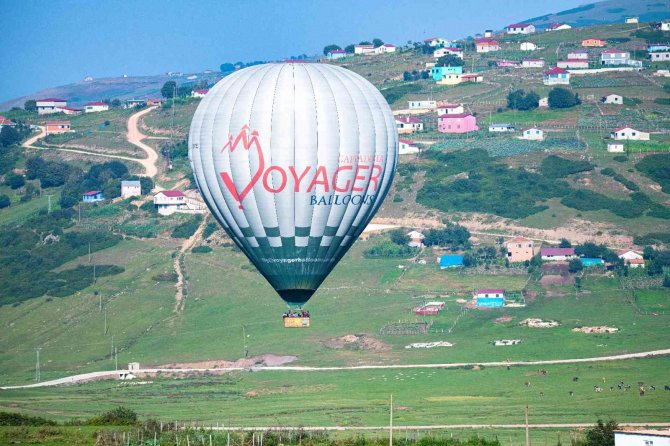 Yaylada Balon Turizmi Başlıyor
