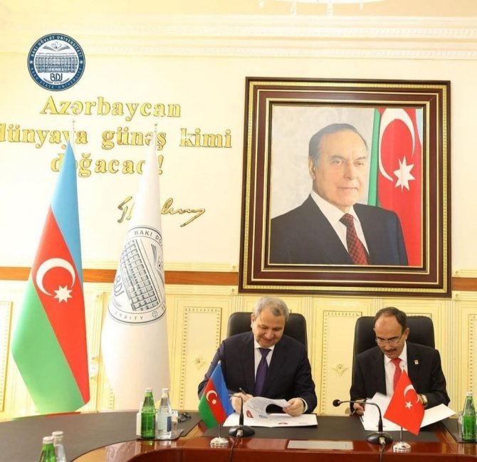 Rektör Beydemir’in Azerbaycan Temasları