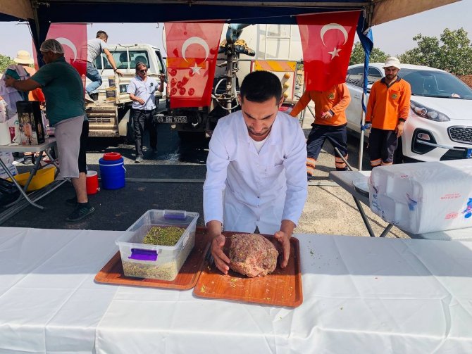 Festivalde Fıstık İle Kıyma Mangalda Buluşturuldu