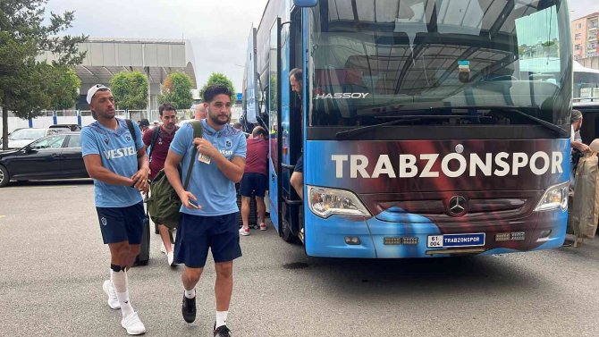 Trabzonspor, İ̇stanbul’a Gitti