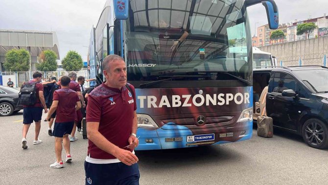 Trabzonspor, İ̇stanbul’a Gitti