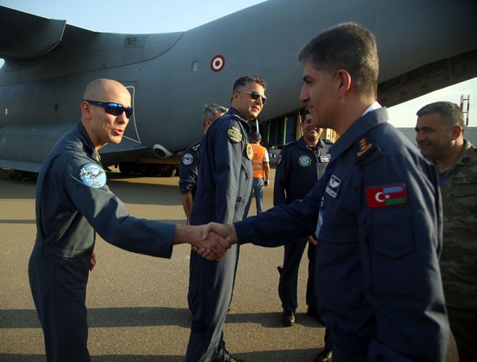 Türk Pilotlar "Turaz Kartalı 2022" Tatbikatı İçin Azerbaycan’da