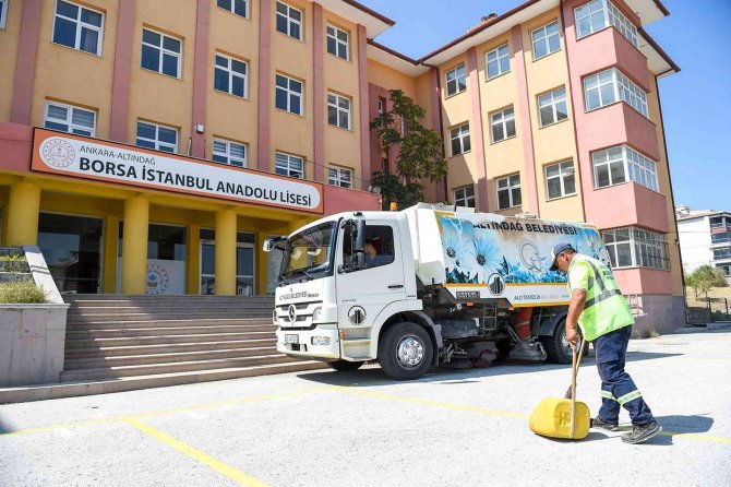 Altındağ’da Okullar Yeni Döneme Hazır