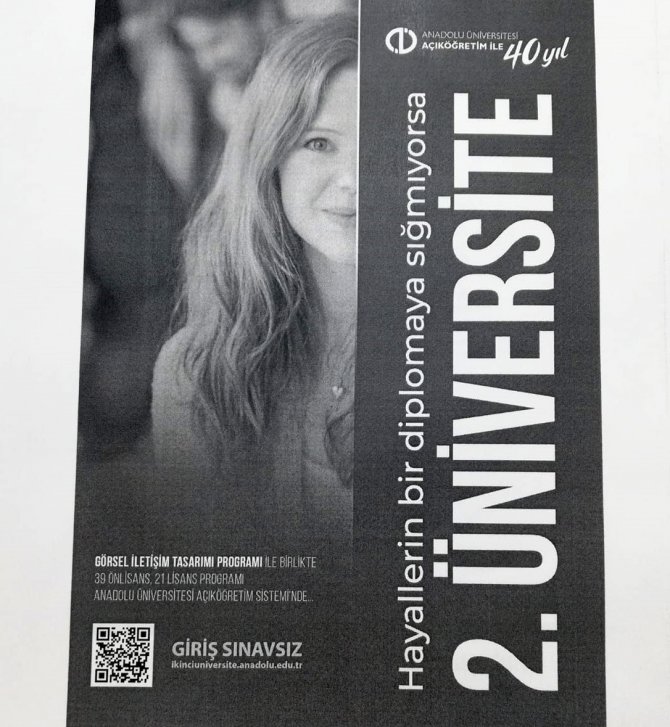 Aöf’nin Sınavsız ‘İ̇kinci Üniversite’ Kayıtları Devam Ediyor