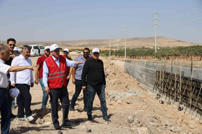 Azerbaycan Bulvarında Çalışmaları Devam Ediyor