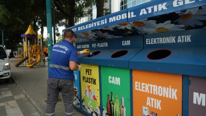 Edremit’te Mobil Atık Getirme Noktaları Kuruluyor