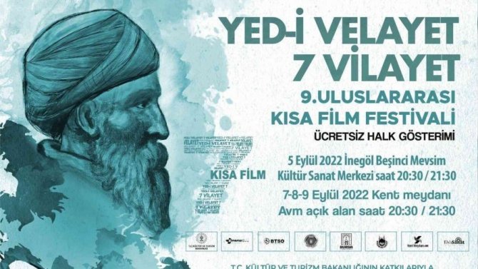 Yedi-i Velayet 7 Vilayet Kısa Film Festivali Galası İ̇negöl’de Yapılacak