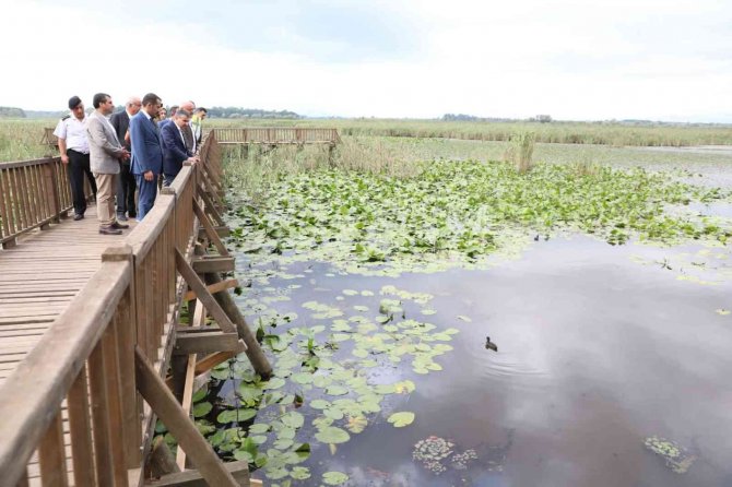 Efteni De Yapılan Çalışmalar Yerinde İncelendi