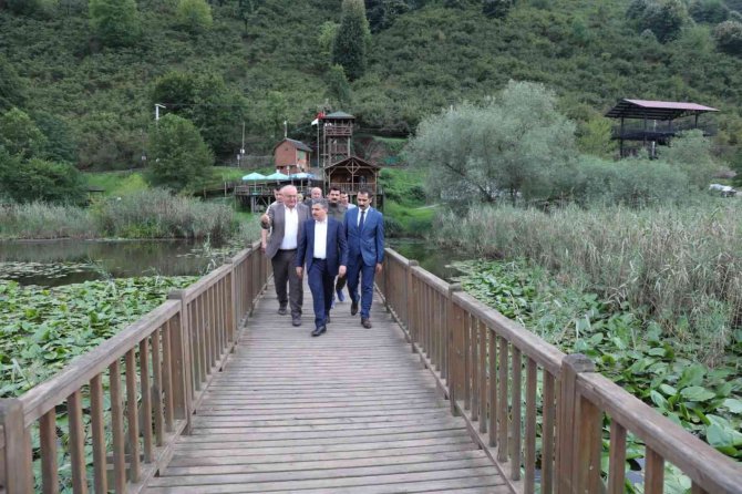 Efteni De Yapılan Çalışmalar Yerinde İncelendi