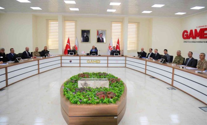 İ̇l Güvenlik Ve Asayiş Koordinasyon Toplantısı Yapıldı