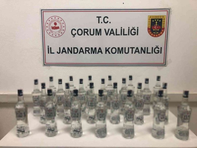 Kargo İle Kaçak İçki Taşıyan Zanlı Suçüstü Yakalandı