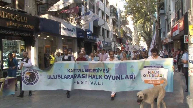 Kartal Uluslararası Halk Oyunları Festivali’nde Muhteşem Final