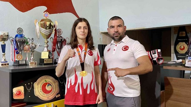 Milli Sporcu Sudenur, Gözünü Zirveye Dikti