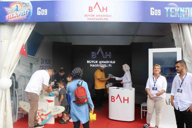 Teknofest’te Vatandaşlara Sağlık Taraması