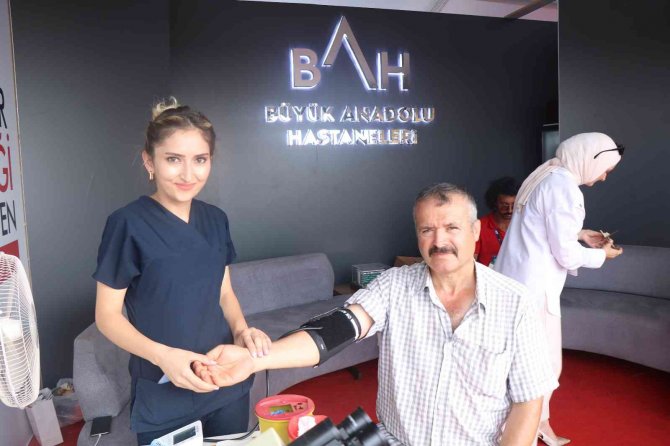 Teknofest’te Vatandaşlara Sağlık Taraması