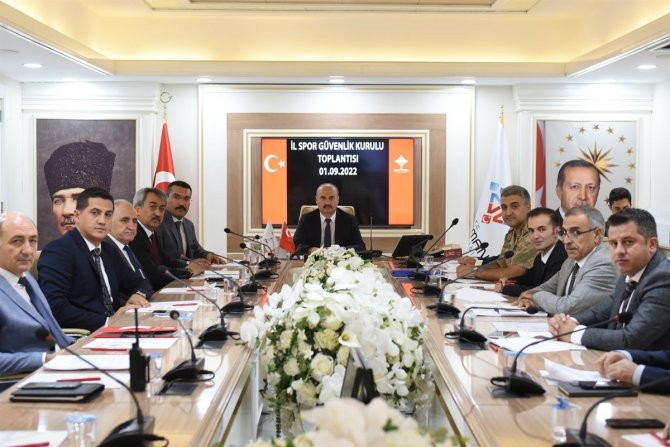 Batman’da İ̇l Spor Güvenlik Kurulu Toplantısı Gerçekleştirildi